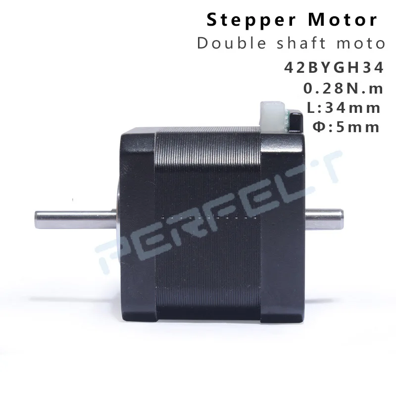Closed Loop Stepper Motor Nema 17 - Đôi Trục Động Cơ 42BYGH34 Nema