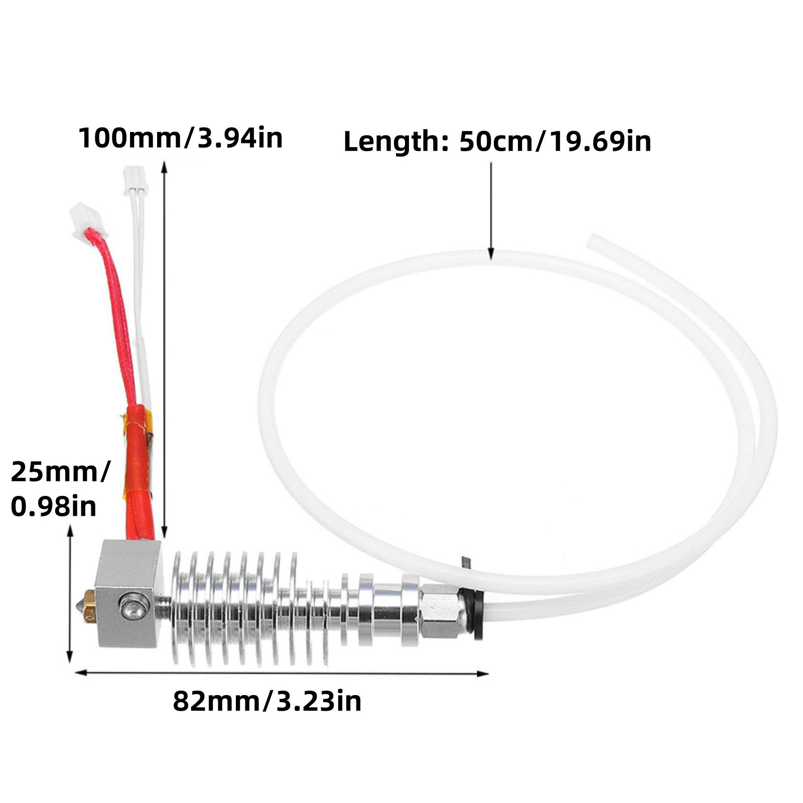 1PC V5 J-Head Hotend Kit 0.4mm - đánh giá và giá Hotend 0.4Mm