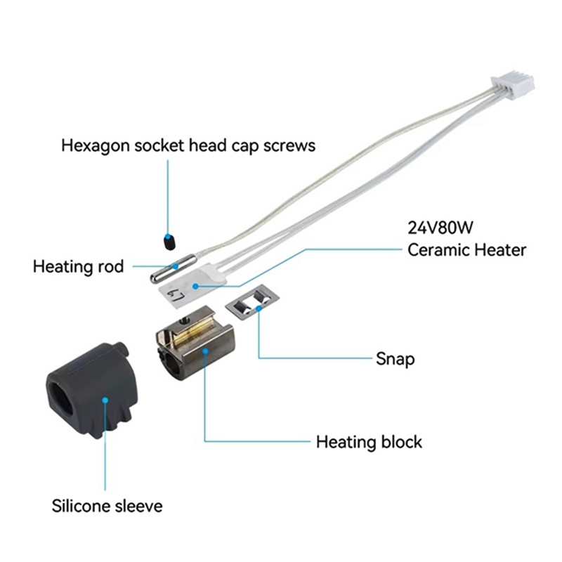 2Pcs for 3 Max Hotend Assembly - đánh giá và giá Hotend Assembly