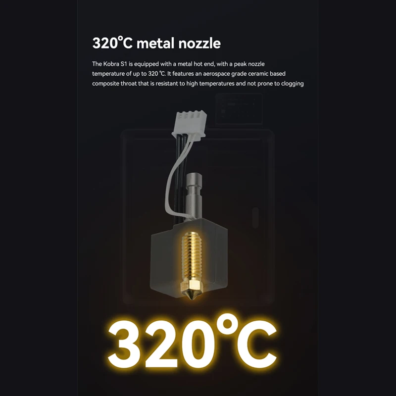 For Anycubic Kobra S1 Hotend K - đánh giá và giá Hotend Assembly