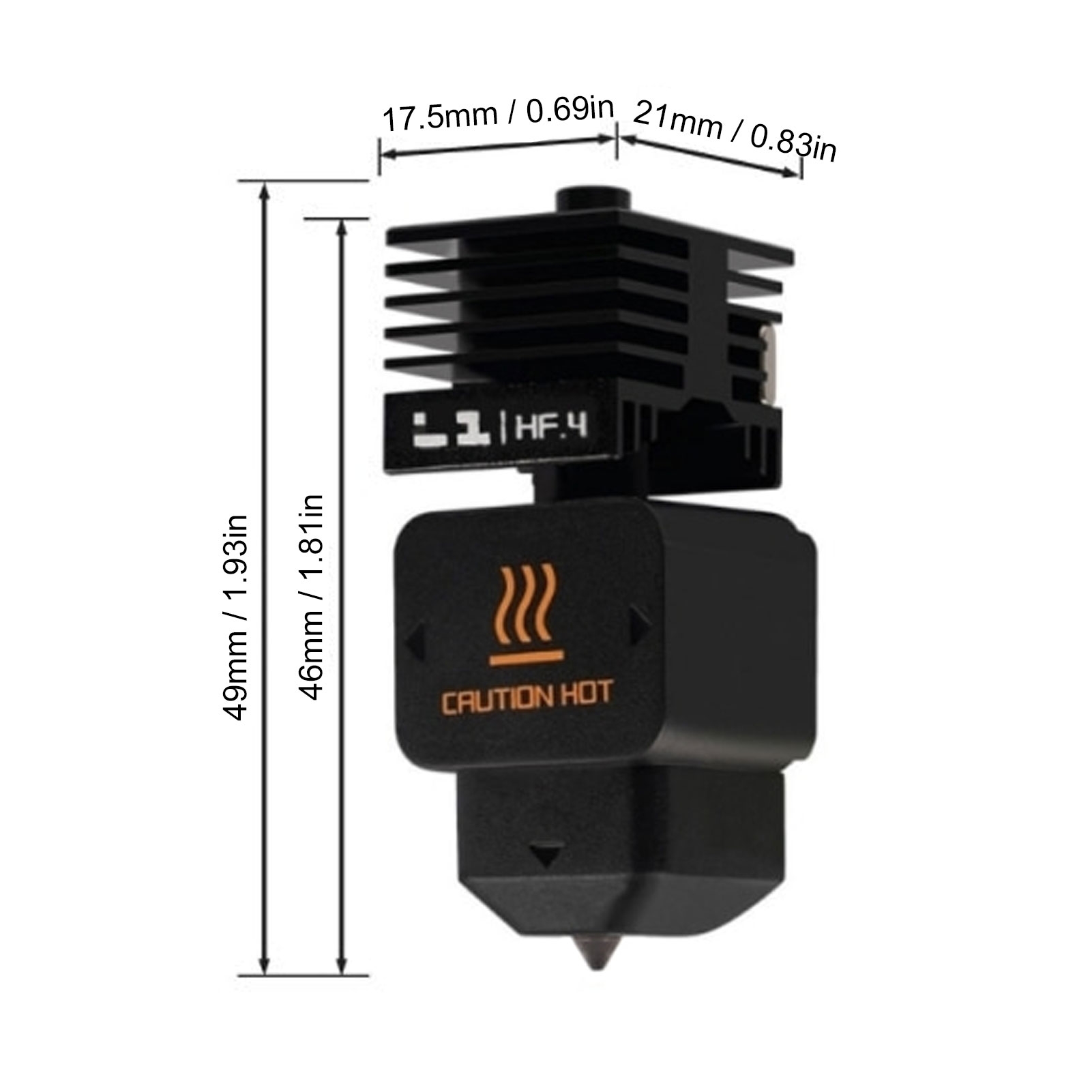 High Flow Hotend Replacement f - đánh giá và giá Hotend 0.4Mm