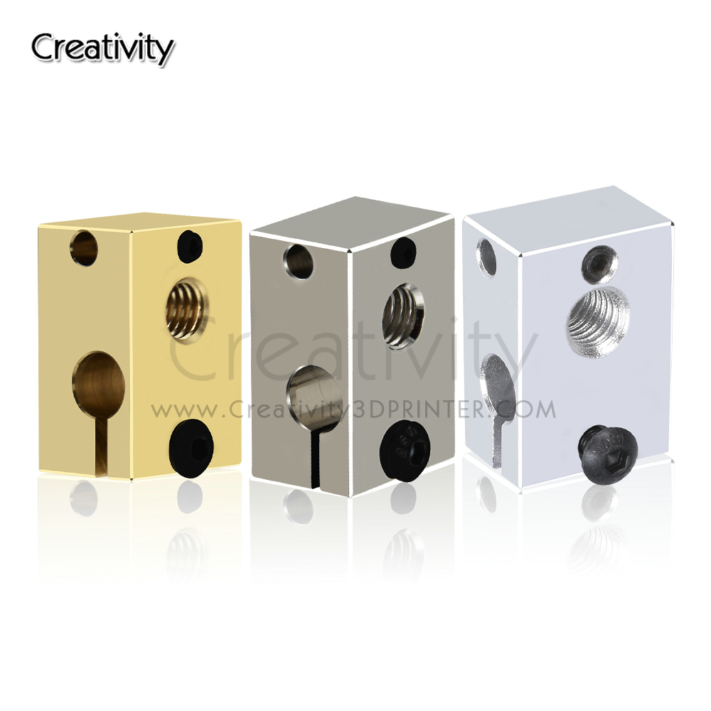 V6 PT100 Heater Block Plated C - đánh giá và giá Direct Drive Extruder
