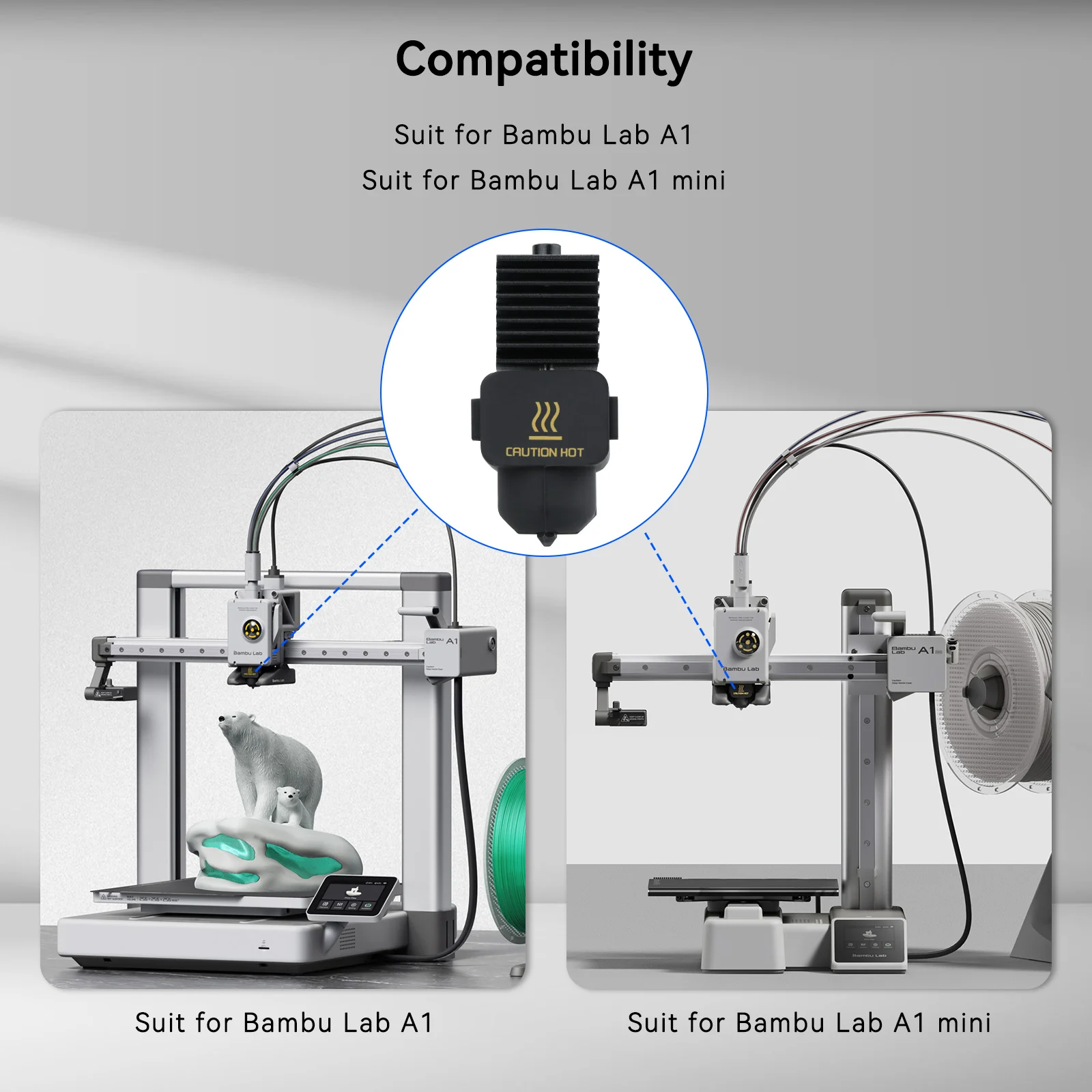 Upgrade 2.0 Hotend For Bambu L - đánh giá và giá Bowden Tube