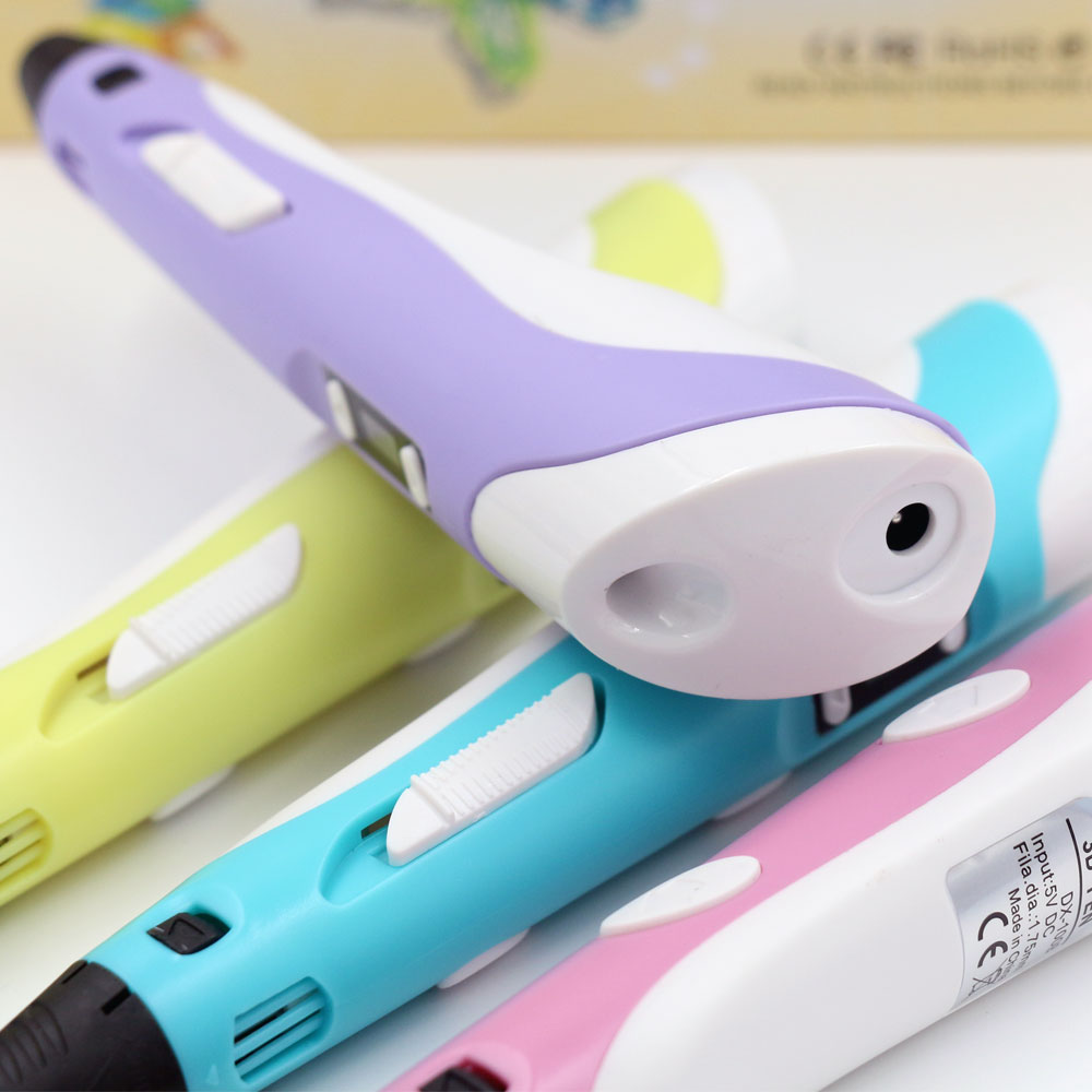 New Children's 3D Pen with LCD - đánh giá và giá Pla Filament