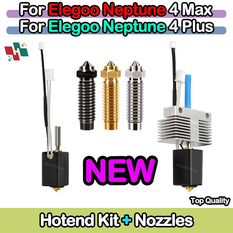 For ELEGOO Neptune 4 Plus 3D P - đánh giá và giá Hotend Assembly