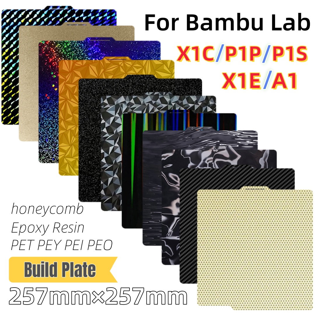 Build Plate 257x257 Spring Ste - đánh giá và giá 3D Printer Bed