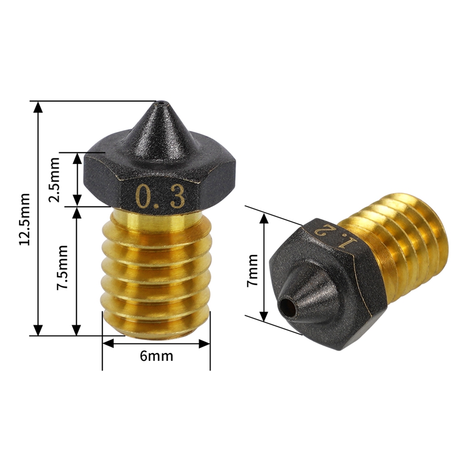 High-quality Hard Steel Nozzle - đánh giá và giá Filament 1.75