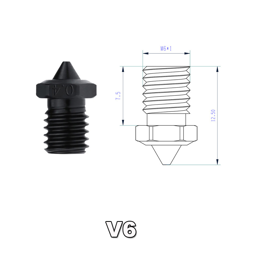 High-quality Hard Steel Nozzle - đánh giá và giá Filament 1.75
