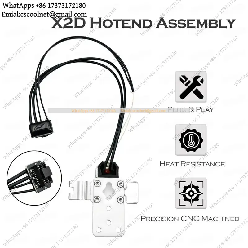 JS02 Hotend Heating Assembly 3 - đánh giá và giá Hotend Assembly