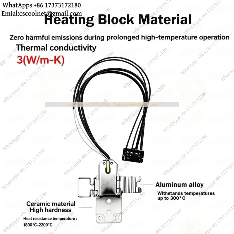 JS02 Hotend Heating Assembly 3 - đánh giá và giá Hotend Assembly