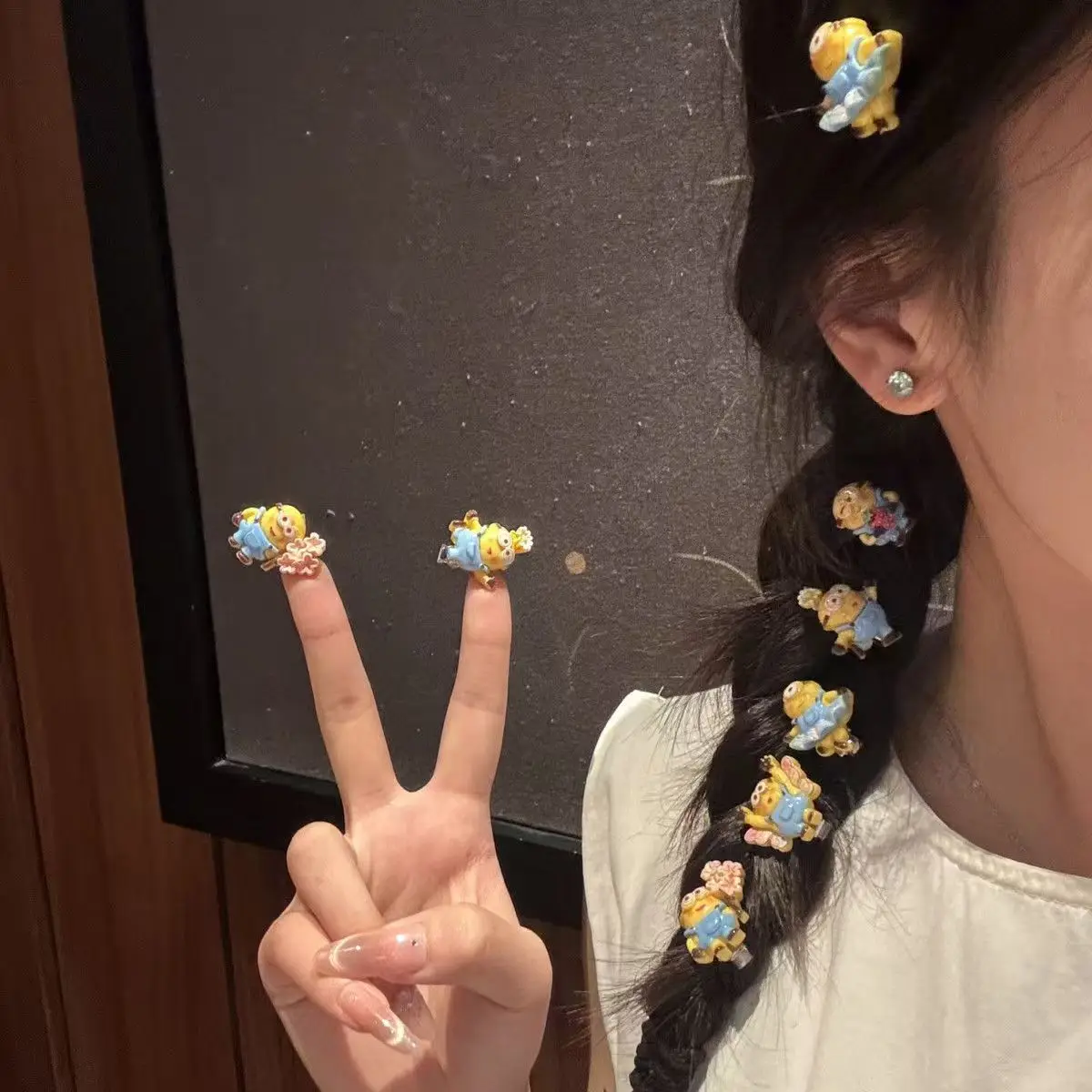 5pcs/10pcs Cute Resin Minions  - đánh giá và giá Resin Vat