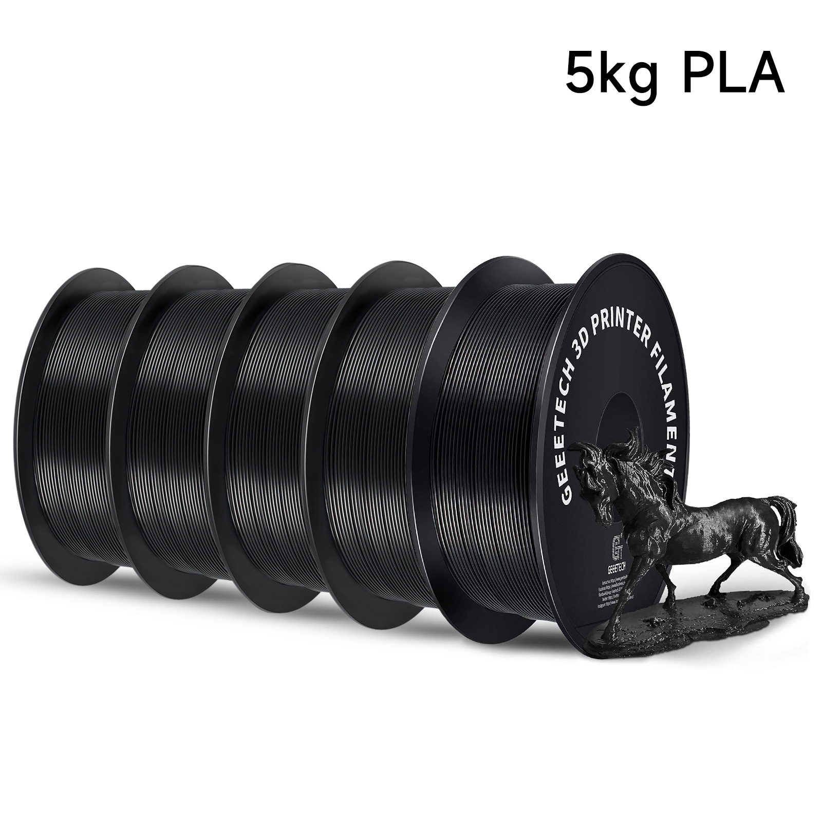 Geeetech 5Kg Standard PLA Fila - đánh giá và giá Filament 1.75