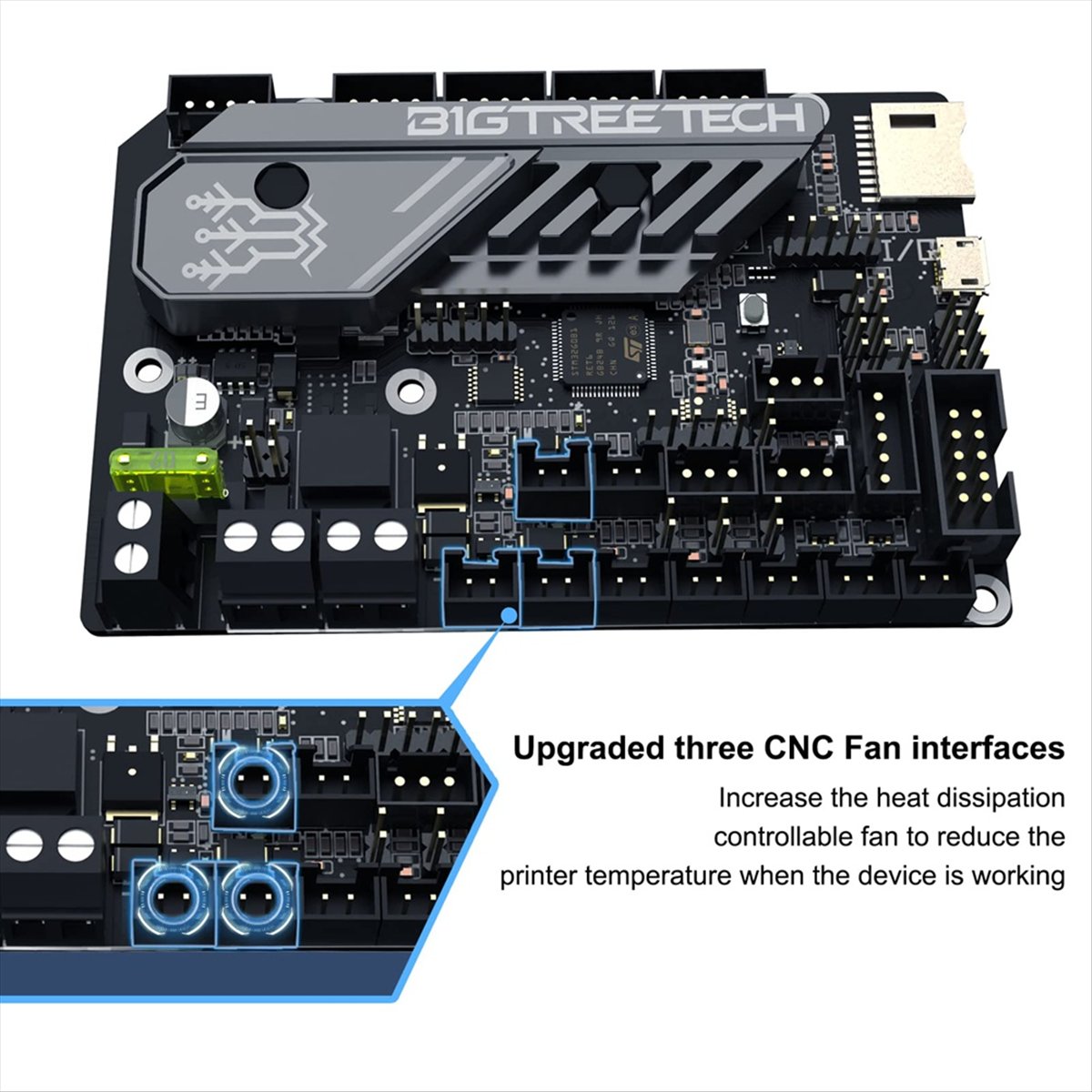 New  SKR Mini E3 V3.0 32 Bit C - đánh giá và giá Skr Mini E3