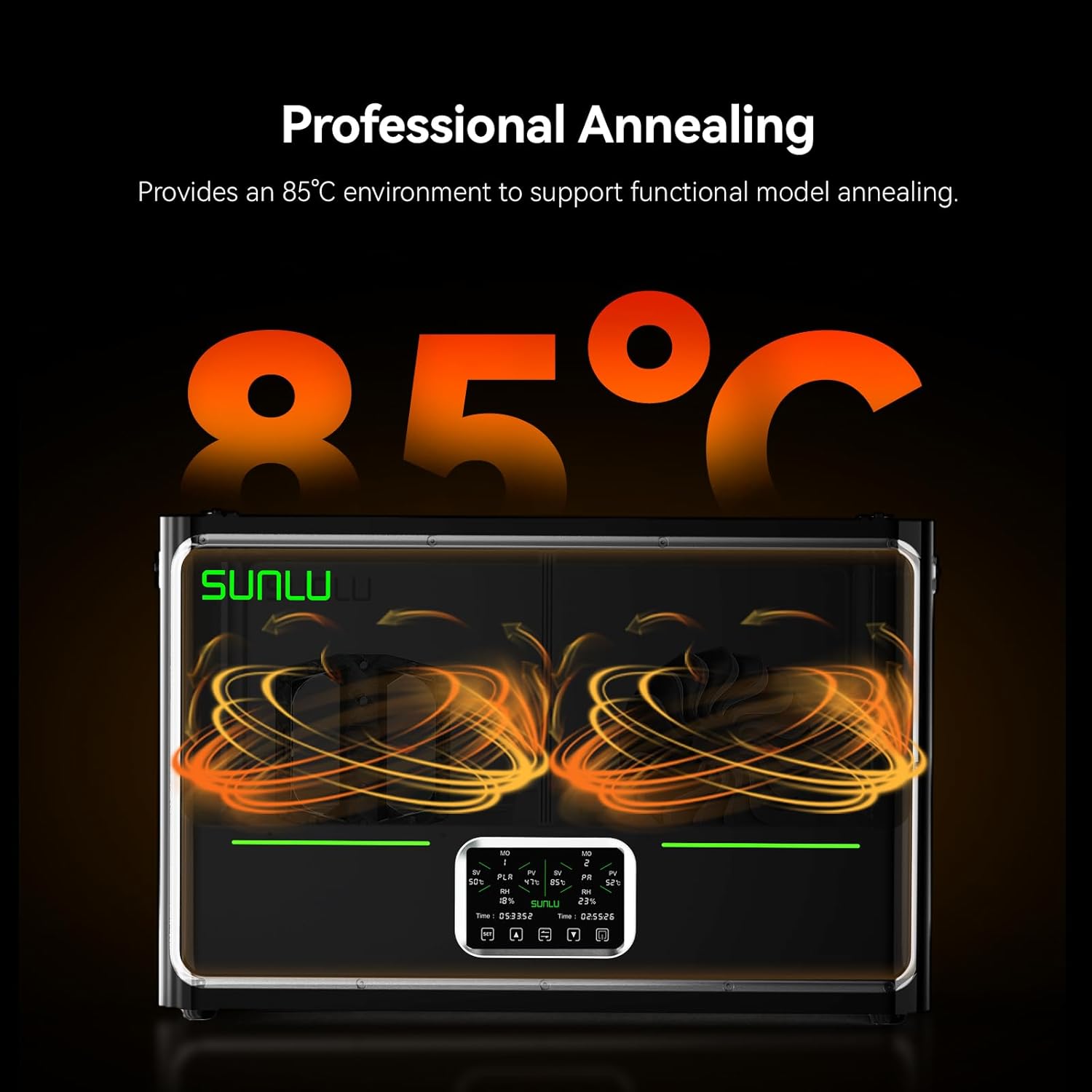 SUNLU S4 Pro 3D Filament Dryer - đánh giá và giá Filament 1.75