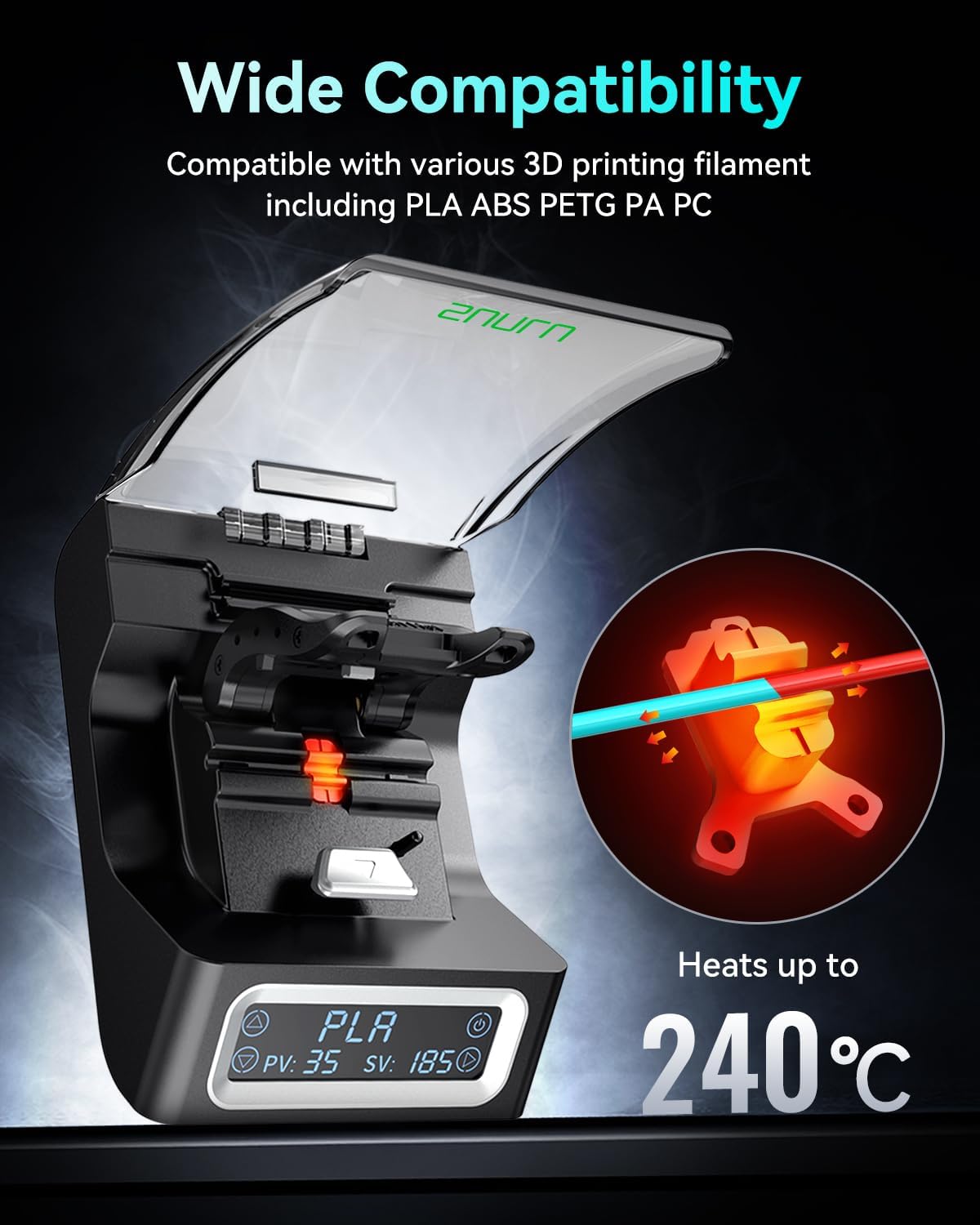 SUNLU FC01 Filament Connector  - đánh giá và giá Abs Filament