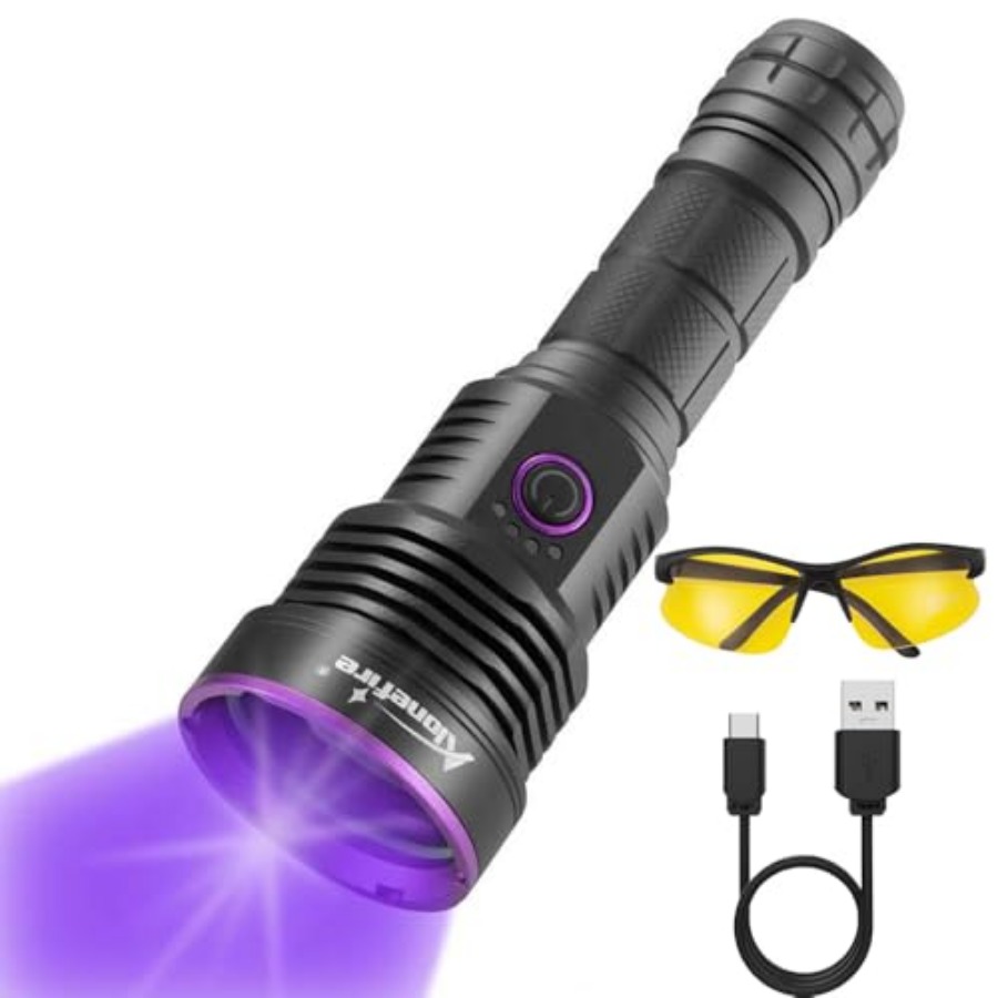 SV43 36W 365nm UV Flashlight U - đánh giá và giá Uv Resin