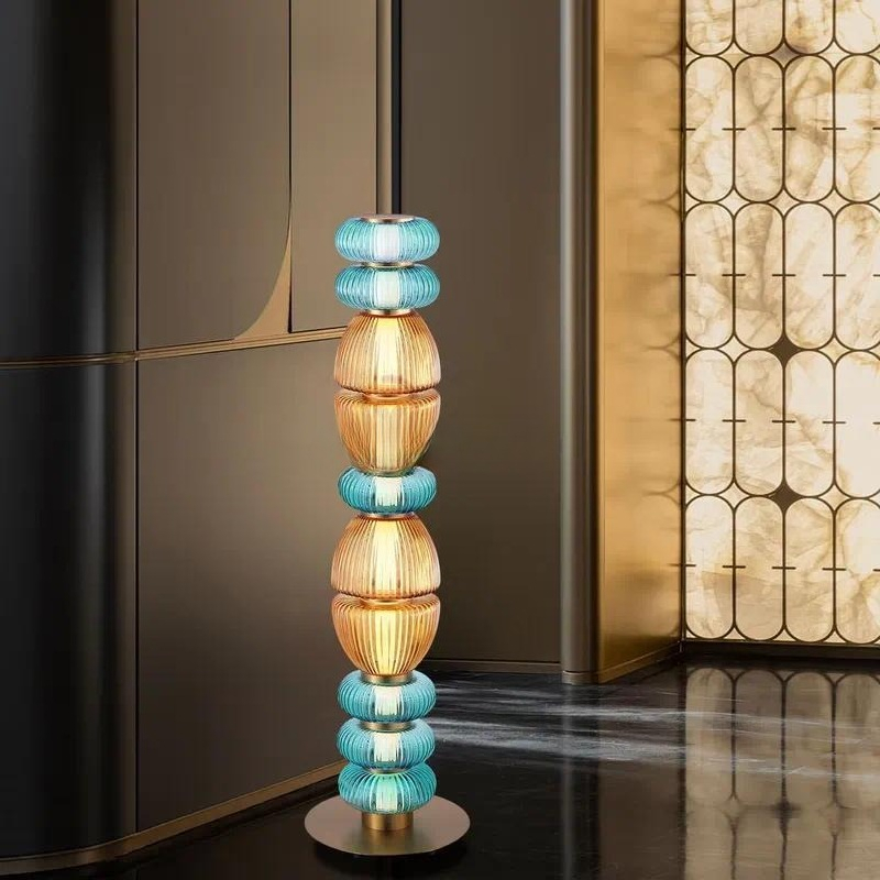 Modern Simple Gourd Glass Tabl - đánh giá và giá Glass Bed