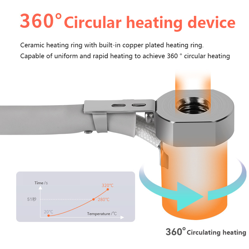 Volcano Hotend Kit 24V 60W E3D - đánh giá và giá Corexy 3D Printer Kit