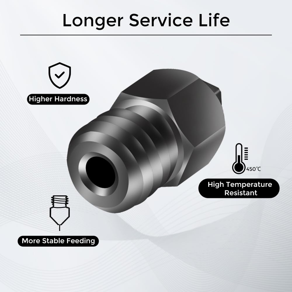 Creality Official MK8 Hard Ste - đánh giá và giá Hotend 0.4Mm