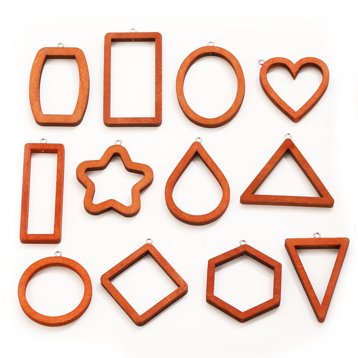 10PCS Triangle Rectangle Wood  - đánh giá và giá Uv Resin