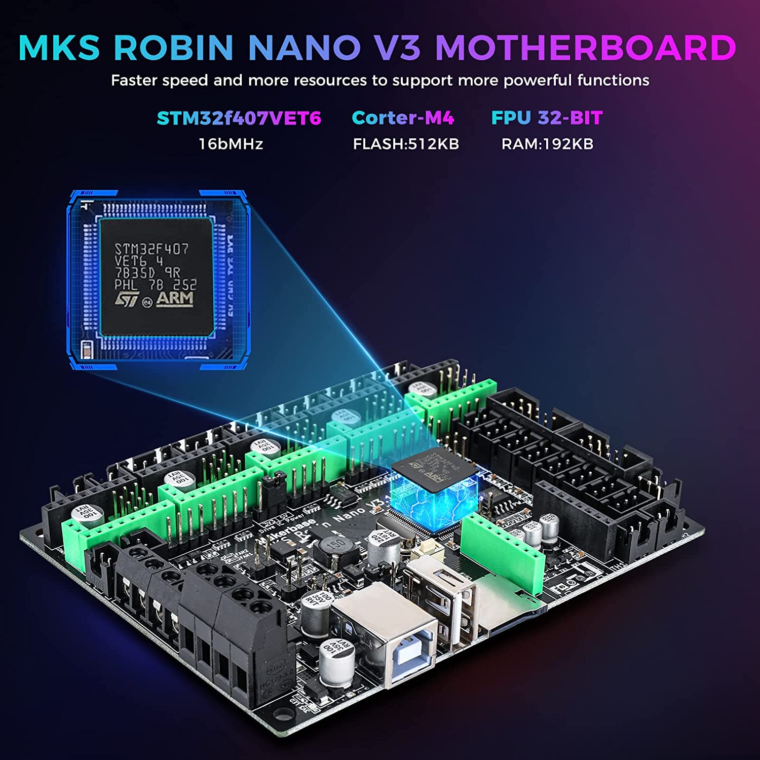 Makerbase MKS Robin Nano V3.1  - đánh giá và giá Mks Sgen