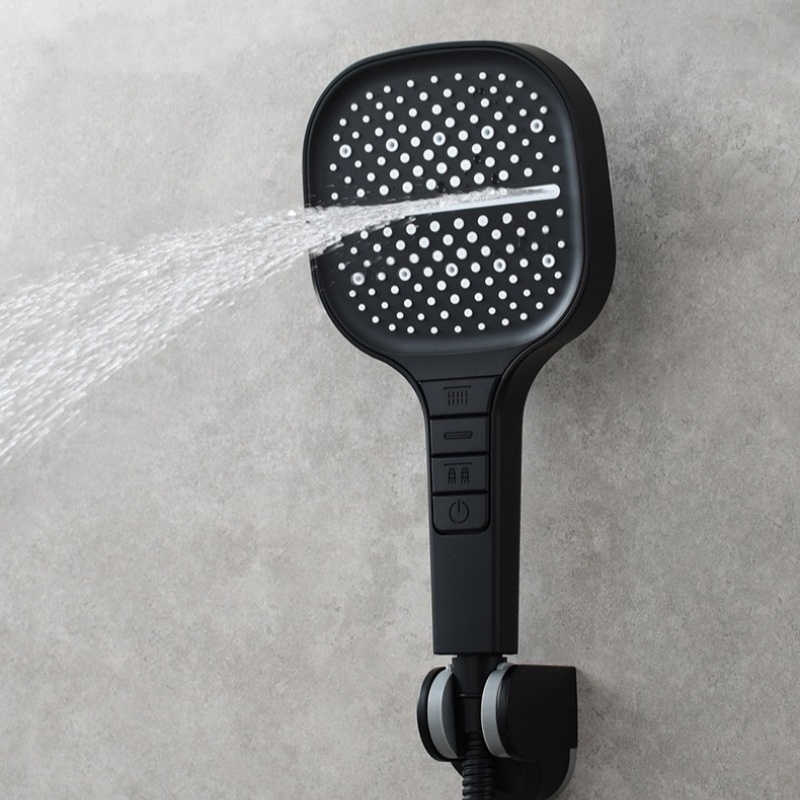 Large shower head 7 modes adju - đánh giá và giá Nozzle Brass