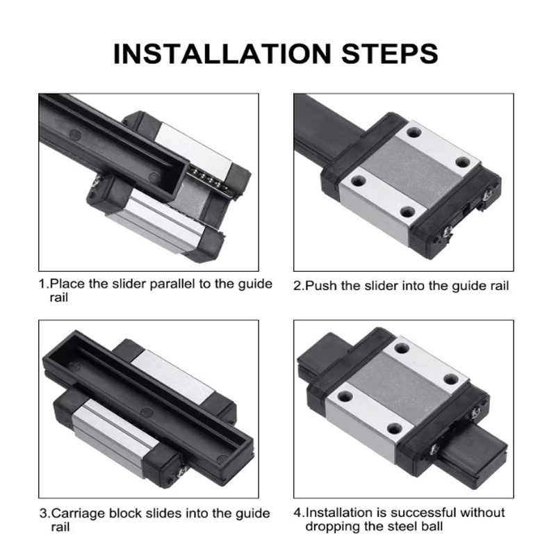 4 Set SMGN7H MGN9H MGN12H MGN1 - đánh giá và giá Linear Rail Mgn12H Set