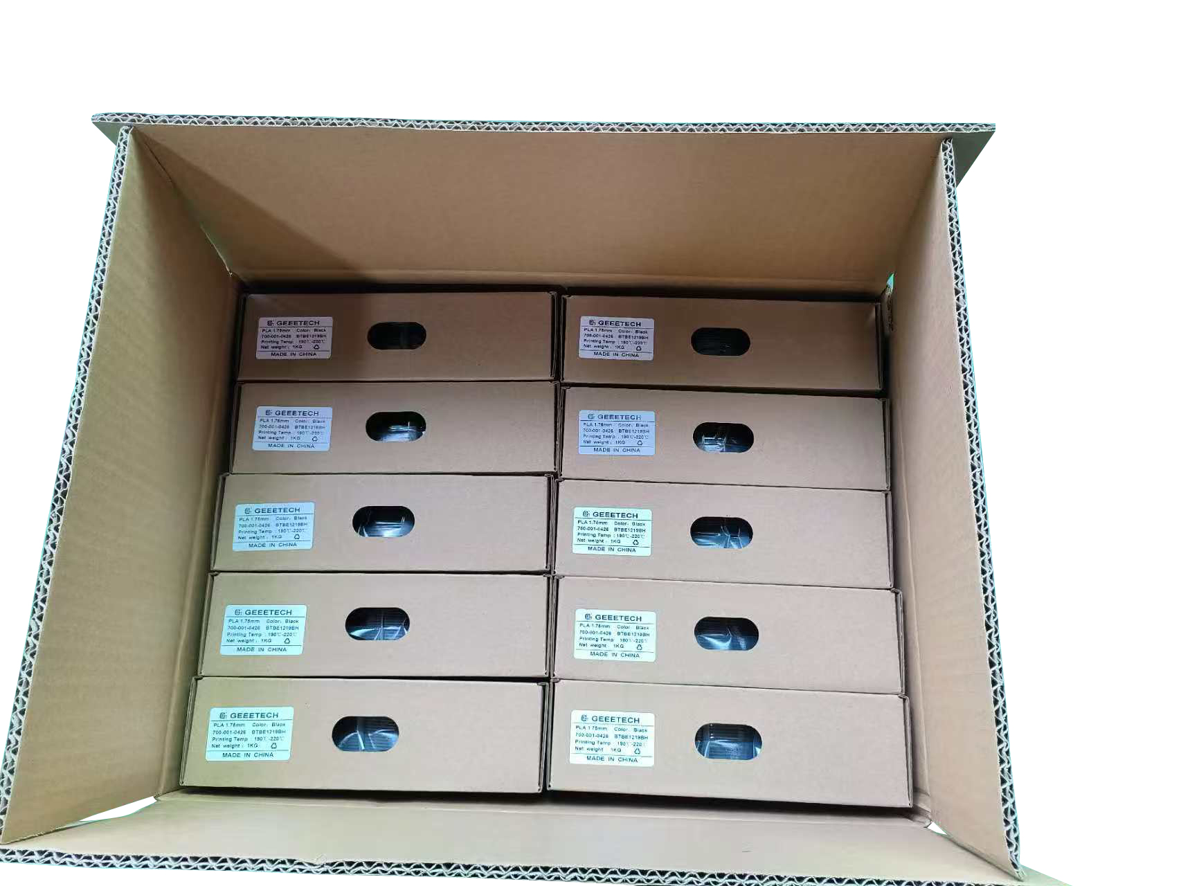 GEEETECH 10Kg In One Box Matte - đánh giá và giá Filament 1.75