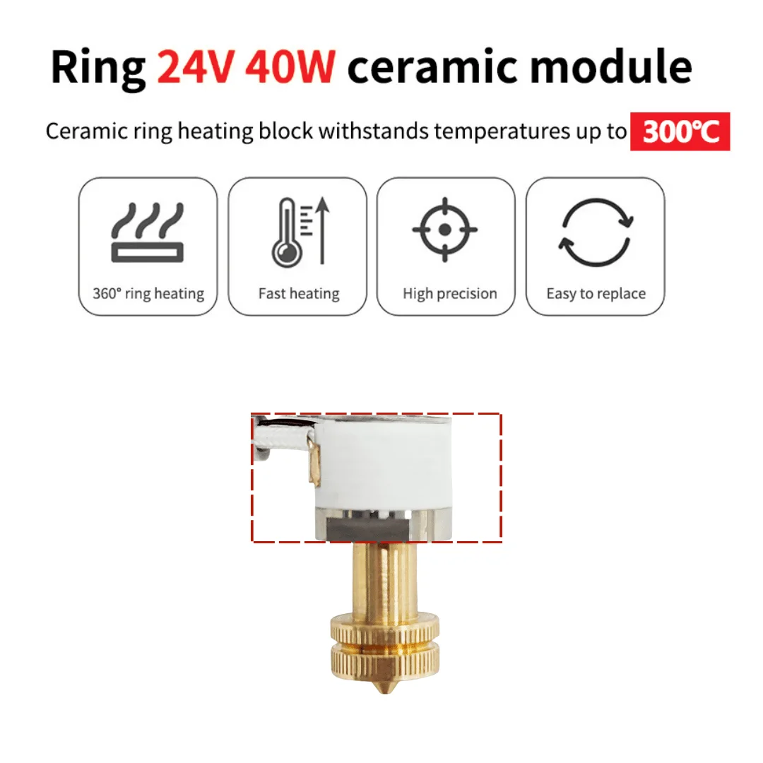For E3D Revo Hotend Kit V6 Rad - đánh giá và giá Corexy 3D Printer Kit